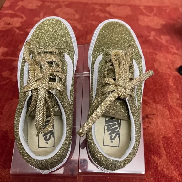 VANS Chunky Glitter Old Skool Womens Shoes - Picture 10 of 16